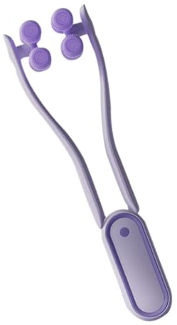 VILLFUL Masseur Facial Roller Outil de Massage Visage Manuel pour Double Menton Raffermissant et Tonifiant Soin Peau Doux et Relaxant Roller Visage pour Femme