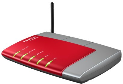 AVM FRITZ!Box Fon WLAN 7170 - Wireless router - DSL - 802.11b/g - VoIP phone adapter - desktop