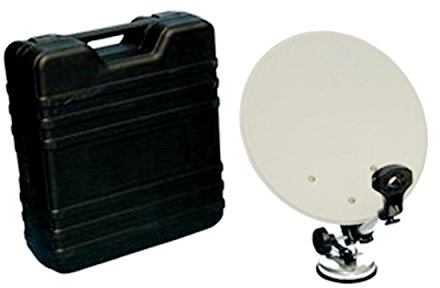 Homevision Technology Satellite Dish Digiwave Portable Offset Satellite Dish, Gray (DWD35T)
