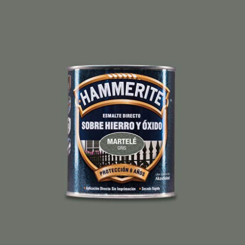 Hammerite Esmalte Martele, Gris, 750 ml (Paquete de 1)