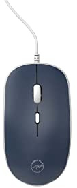Mobility Lab Mousy Souris optique filaire USB Bleu