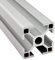 ALU Profil Aluprofil 30x30mm Nut 8 Aluminium Systemprofil Typ I 140cm 1400mm
