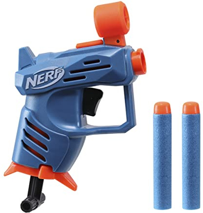 Nerf Elite 2.0, blaster Ace SD-1 e 2 dardi originali , portadardi da 1 su blaster, per lanci furtivi, facile da usare