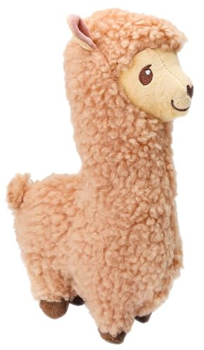 HENGBIRD Peluche Alpaca, cojín Alpaca Peluche Llama, Peluche Alpaca Suave cojín Alpaca Lana de Oveja, Peluche Alpaca Regalo para niños niñas niños (33 cm, marrón)