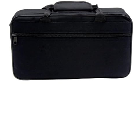 ERYUE Estuche para Clarinete Bolsa de Tela Oxford 600D Resistente Al Agua con Acolchado de Espuma para Herramienta Musical Clarinete BB Negro