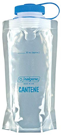 Nalgene Wasserbeutel und Kanister Faltflasche, PE, Transparent, 076335