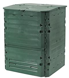 Thermo King 400L Compostiera in Plastica, Verde