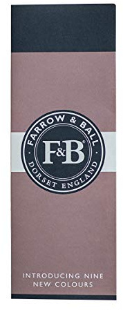 Farrow & Ball colour chart (color swatches)