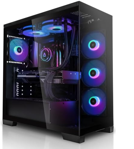 Megaport Gaming PC Intel Core i5-14600KF • AMD RX9600XT 8GB • 16GB DDR4 • 1000GB M.2 SSD • Windows 11 • Wasserkühlung • Gamer pc Computer Gaming rechner