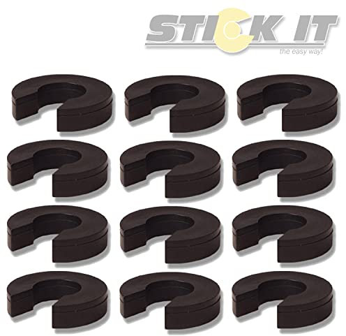 12 Tunershop L Clip Federwegbegrenzer Vorderachse 21mm kompatibel mit Mercedes-Benz MINI Mitsubishi Nissan Peugeot