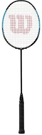Wilson Badmintonschläger Blaze 370, Grifflastige Balance, Kohlefaser