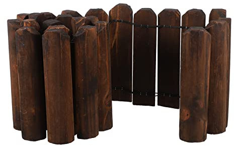 YARNOW Recinto in Legno Per Giardino Recinzione Flessibile in Legno Per Esterno Decorazione Per Recinzione Da Balcone o Cortile Materiale Di Facile Da Installare e Pulire