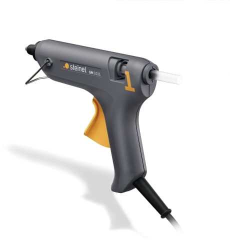 Steinel Klebepistole GlueMatic 1011, Heissklebepistole mit 2x Klebesticks 11 mm, 2m Kabel, DIY, Basteln und Dekorieren
