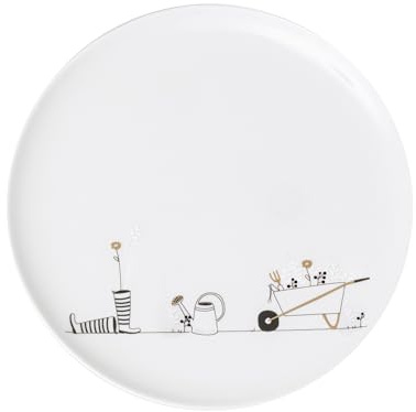 Räder [W1025] Hobby Geschenkteller Gärtnerin D.15cm