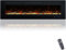 Valuxhome 60 Inch (152cm) Elektrokamineinsätze, 750/1500W Wand- und Einbau-Elektrokamin mit Fernbedienung, 13 Flammen- und Kaminbettfarben, Kaminheizung für den Innenbereich