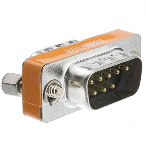 Mini Adapter - DB9 Male / DB9 Male Gender Changer