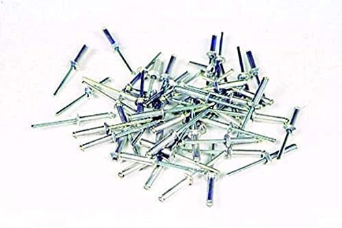 Vorel 70340 – Rivets aveugles en aluminium 12.7 x 3.2 mm 50pcs