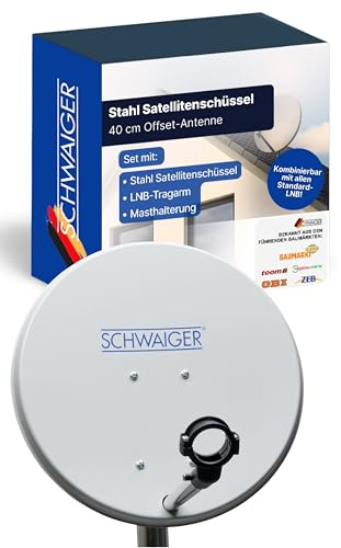 Schwaiger SPI440 10.7-12.75GHz Grey satellite antenna