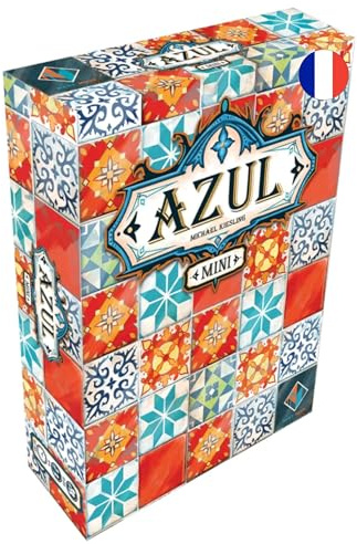 Plan B Games - Asmodee - Azul Mini - Juegos de Mesa - Juegos de Mesa - Juegos de Estrategia - Juegos de Viaje a Partir de 8 años - 2 a 4 Jugadores - Versión Francesa