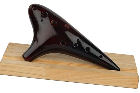 Professionelle Performance-Okarina 12-Loch-Alt-Einsteiger-Ethno-Blasinstrument SC-Melodie