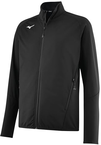 Mizuno Unisex Alpha X Sport Jacket, Regular Fit Training Jacket,Black, US Unisex L