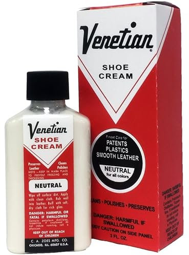 Venetian Shoe Cream, 3 Ounces, Neutral