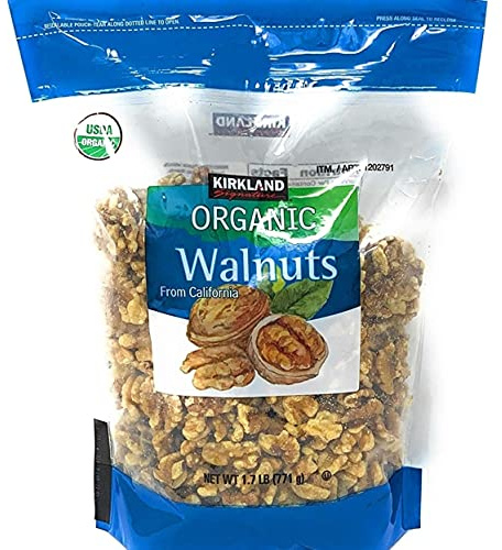 Kirkland Organic Walnuts - 1.7 Pounds