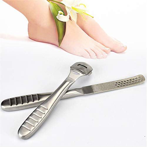 Piede Raschietto, Raschietto per Piedi Tagliacalli per Rimuovere Calli e Duroni Bisturi per Pedicure Professionale Rimozione Callo Piede Cracked Pelle Foot Scraper