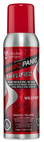 Manic Panic - Wildfire Colour Spray Uk Vegan Cruelty Free Temporary Red Hair Colour 100ml