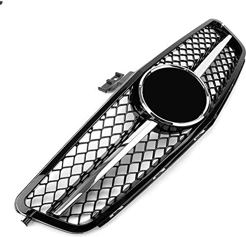 DABIX Parrilla Delantera del Coche, para Mercedes Benz 2008-2014 C-Class W204 C300 C350 Accesorio para Rejilla Frontal, Accesorio para decoración de Coches