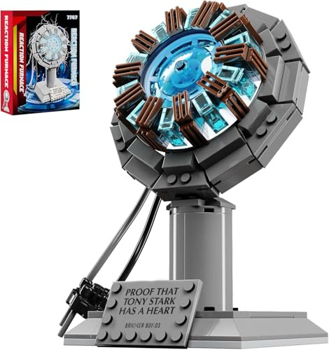 APENGBAOL Arc Reactor Building Block Set, A Model Toy Proof That Tony Has A Heart,A Gift for Adults