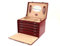 WINDROSE Merino Schmuck- / Uhrenkoffer + Rolle Rot