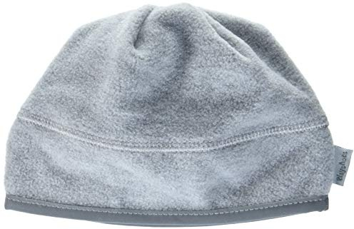 Playshoes Unisex Kinder Fleece-Mütze Wintermütze, grau/Melange Helmgeeignet, 55cm