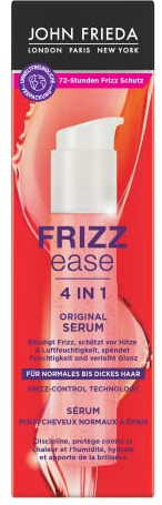 John Frieda 4 in 1 Original Serum - Inhalt: 50ml - Haartyp: normal bis dick - Aus der Frizz Ease Serie - Bändigt Frizz - Schützt vor Hitze & Luftfeuchtigkeit