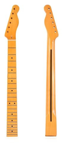 gitarrhals Lämplig För TL-neck 22-bands Elgitarrhals Med Bak Mittlinje Lönnhals För Tele