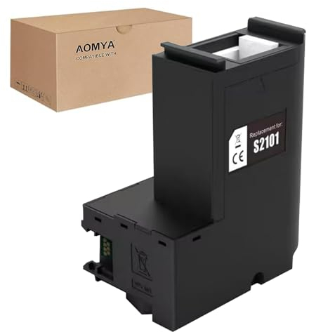 Aomya S2101 Wartungsbox C13S210125 SC23MB Resttintentank-Tintensammlereinheit Ersatz kompatibel für Epsn Surecolor SC-F100 SC-F130 SC-F150 SC-F160 SC-F170 Drucker