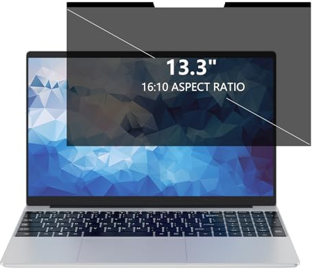 Koelaa Magnético Filtro de Privacidad de Pantalla de Laptop de 13.3 Pulgadas, Privacy de Film Extraíble, Anti-Espía, Anti-Arañazos, Anti UV, para Laptop de 13.3 Pulgadas, Relación de Aspecto 16:10
