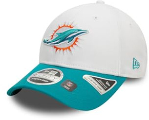 New Era NFL 9Forty Stretch Snap Miami Dolphins White