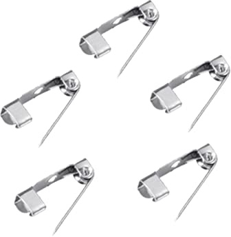 OSALADI 200piezas Broche Seguro Plateado Para Manualidades Para Hacer Bisutería y Accesorios Diy