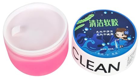 WJnflQN Gel de limpieza de coches | Herramientas de cuidado de coches para interior de plastilina, herramienta de limpieza reutilizable para rejillas de ventilación, vehículos y superficies sensibles
