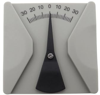 Koolenry Gafas, Regla de Ángulo Ocular, Inclinómetro, Herramienta de Medición, Instrumento de Medición Óptica, Transportador.