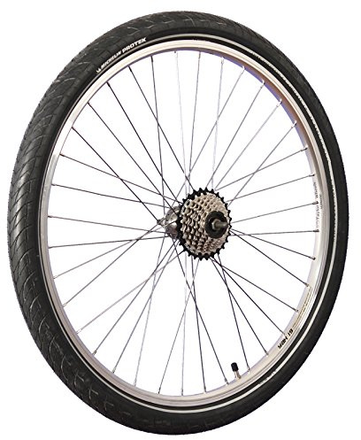 26 Pulgadas Rueda Trasera Bici piñón 7 neumático