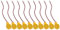 moregirl Batteria CMOS BIOS per Notebook 10 Pezzi -Laptop CR2032 2P Cavo Scheda Madre 230 mAh