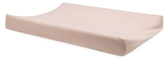 Jollein Wickelauflagenbezug Jersey - Twinkling, Wild Rose - 50x70cm - 100% Baumwolle - OEKO-TEX-Zertifiziert - Bezug Wickelauflage