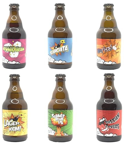 Bira del Bocia – Cofanetto Birra Artigianale Italiana | 6 Bottiglie da 33cl in 6 Stili Diversi | Idea Regalo Degustazione