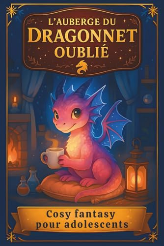 L'AUBERGE DU DRAGONNET OUBLIÉ - Roman de cosy fantasy pour adolescent: Aventure magique et réconfortante dans une auberge peuplée de mystères, de rires et de sortilèges