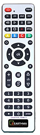 Universal-TV-Fernbedienung für Sony Samsung, Vizio, Panasonic, Roku, Apple TV, Smart TV, Haier, Toshiba, Philips, TCL – Universal-TV-Fernbedienung für TV/Smart TV