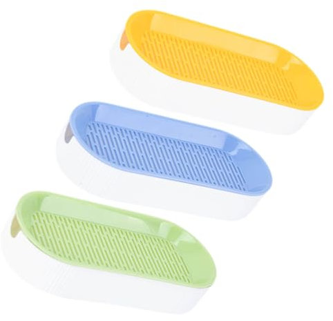 SEWOART 3pcs Soilless Cat Grass Planter Catnip Cat Grass Box Hydroponic Planting Box Practical Planter for Pet