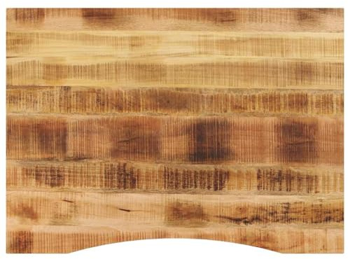 vidaXL Skrivbordsskiva med kurva 110x80x2,5 cm massivt grovt mangoträ, bordsskiva, utbytesbordsskiva, bordsskiva i trä, bordsskivor, träbordsskiva