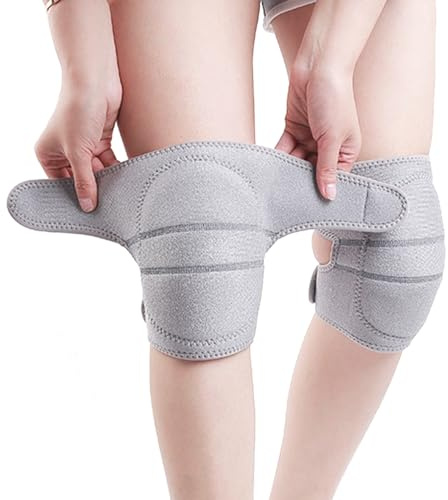 Rodilleras suaves para mujeres y hombres, voleibol, equipo de lucha libre, almohadillas anticolisión, equipo de esquí y protección de rodilla de trabajo (se adapta a menos de 130 libras), multicolor